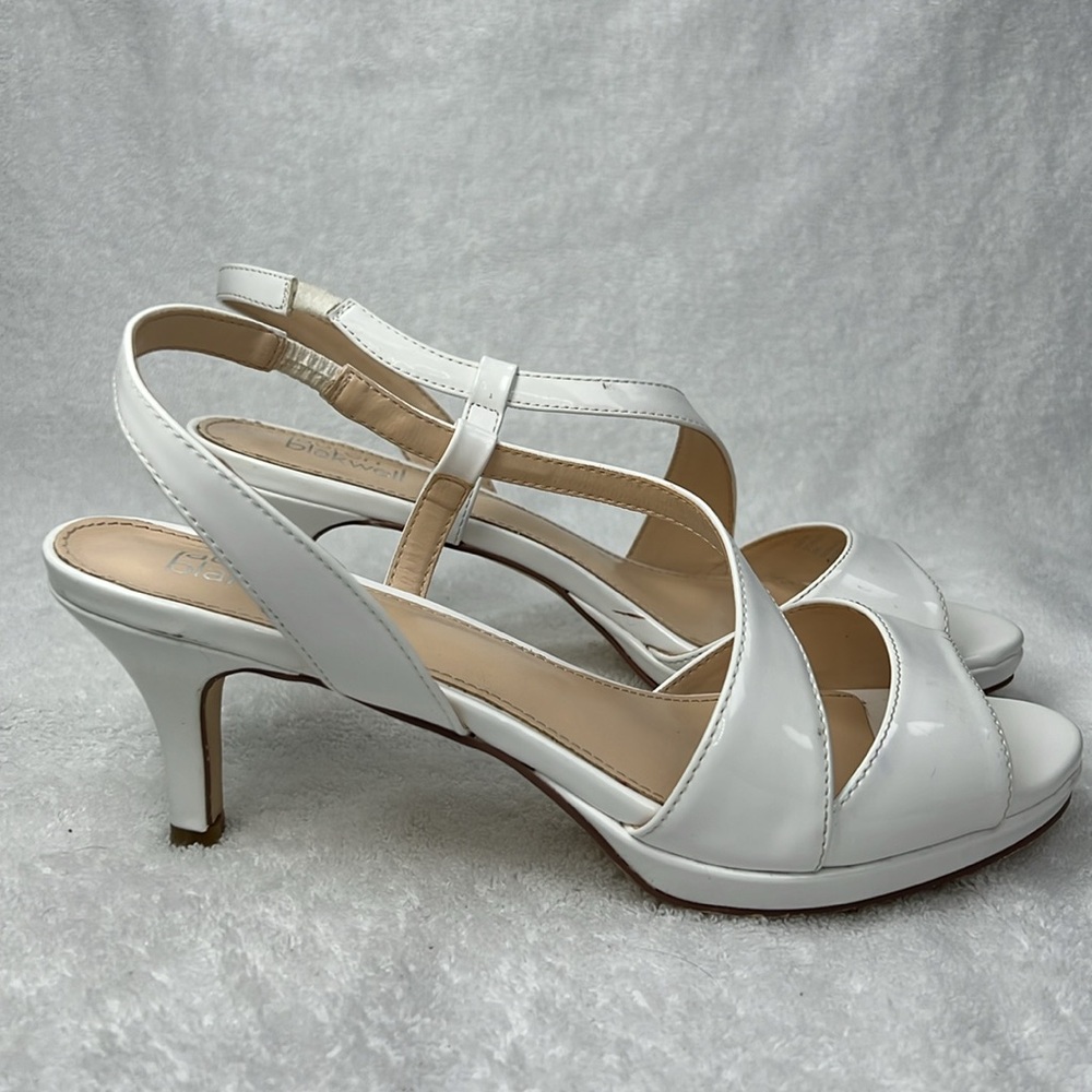 Lauren Blakwell White Patent Leather Heels - Picture 2 of 4